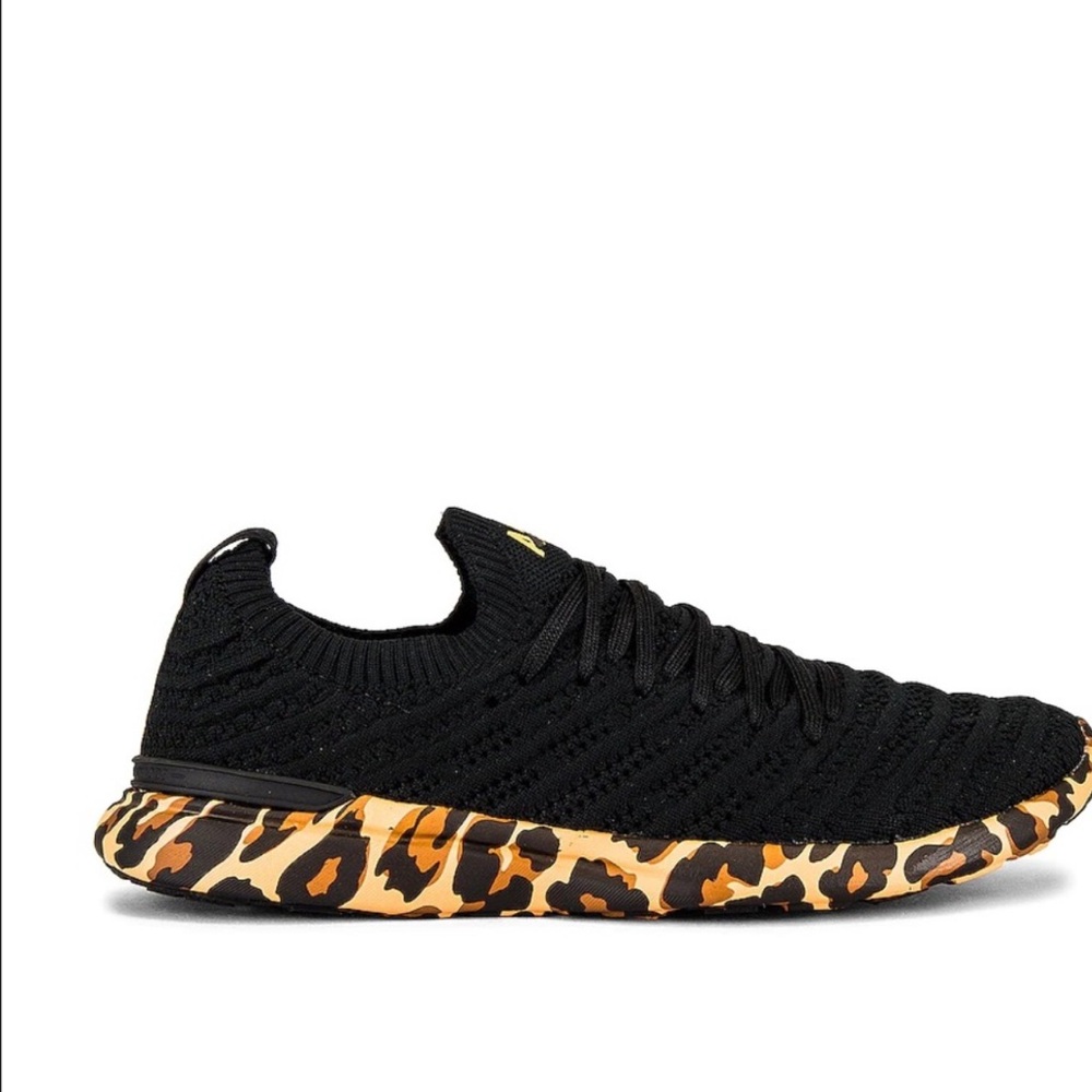 APL Black and Leopard Athletic Shoes